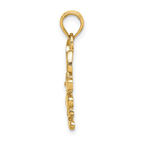 14K Rabbit Charm-K6493