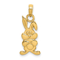 14K Rabbit Charm-K6493