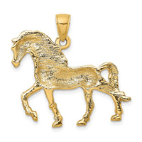 14K Horse Walking Charm-K6501
