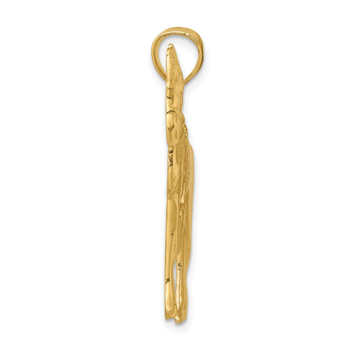 14K Horse w/ Saddle Charm-K6502