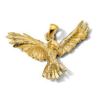 14K Eagle Flying Charm-K6504