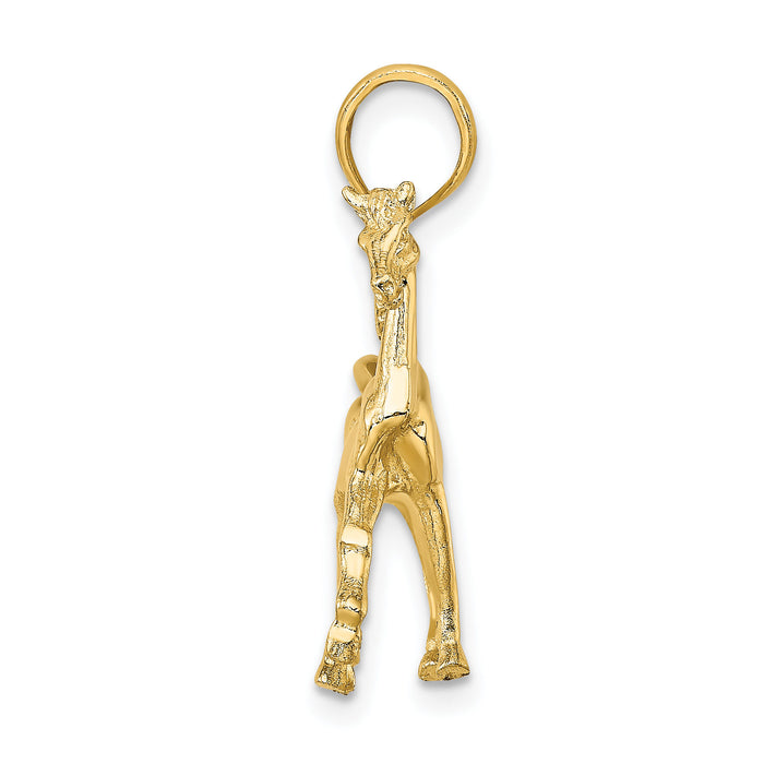 14K 3-D Horse Charm-K6512