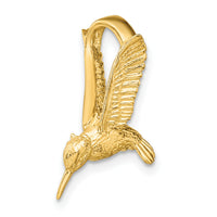 14K 3-D Hummingbird Charm-K6528