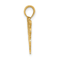 14K Butterfly Charm-K6537