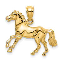 14K 3-D Horse Charm-K6539