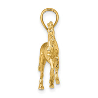 14K 3-D Horse Charm-K6540