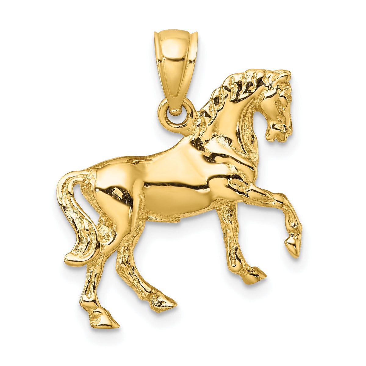 14K 3-D Horse Charm-K6540