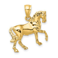 14K 3-D Horse Charm-K6540