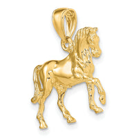 14K 3-D Horse Charm-K6540