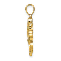 14K Jockey on Horse Charm-K6541