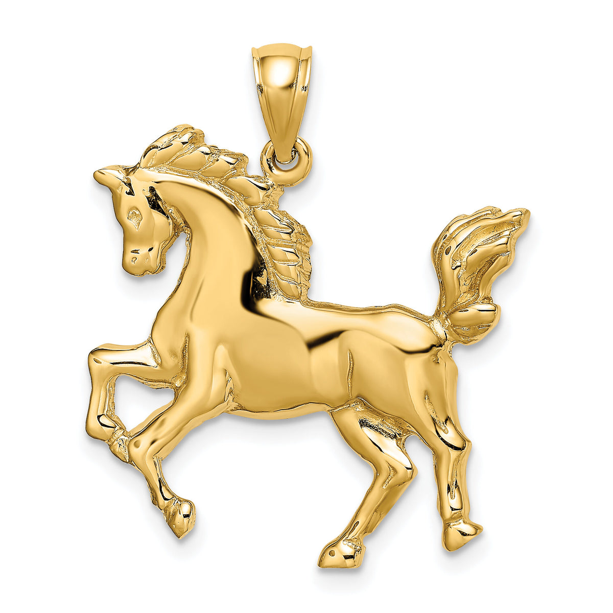 14K Horse Charm-K6543