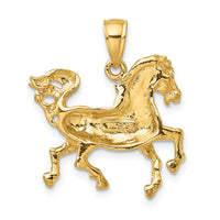 14K Horse Charm-K6545