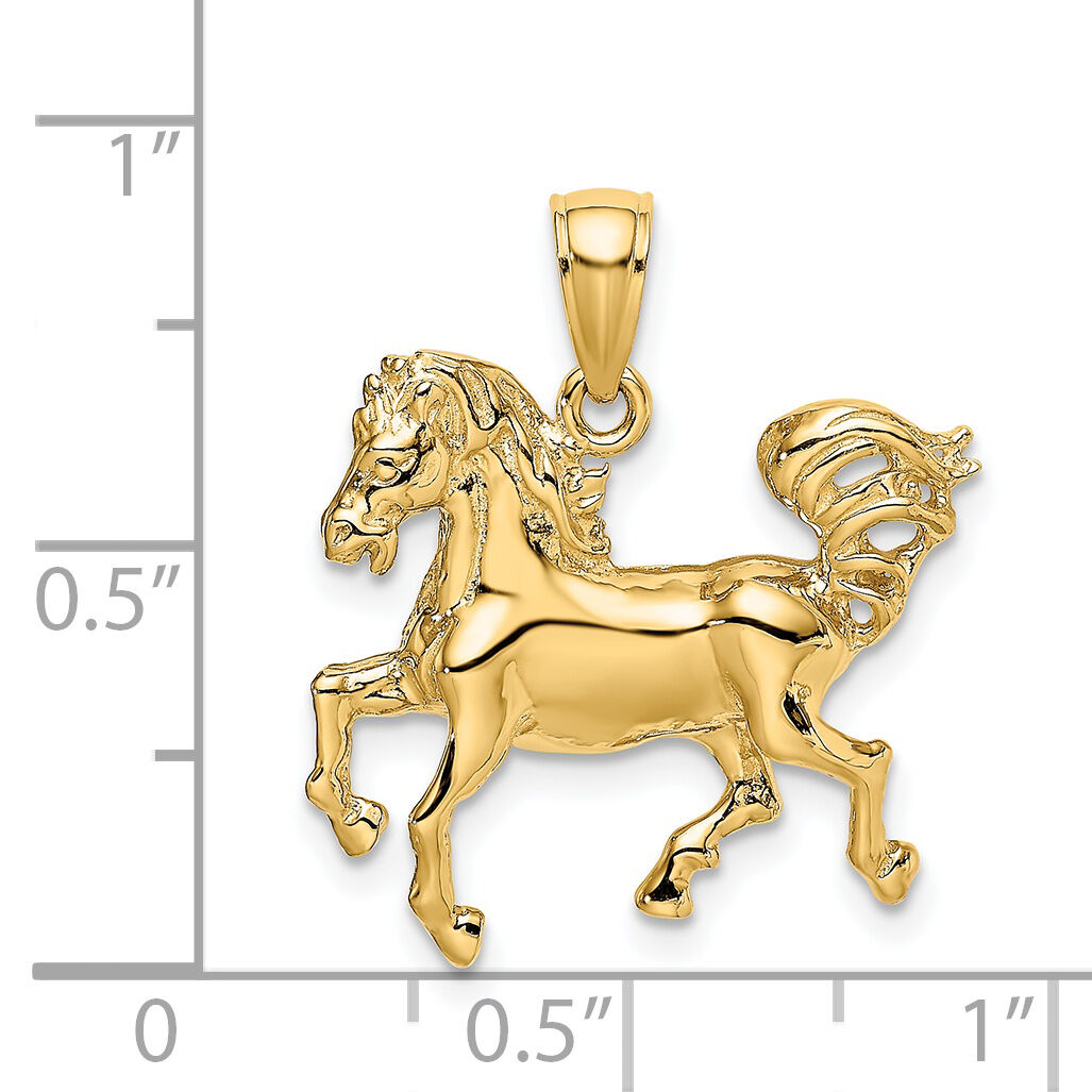 14K Horse Charm-K6545