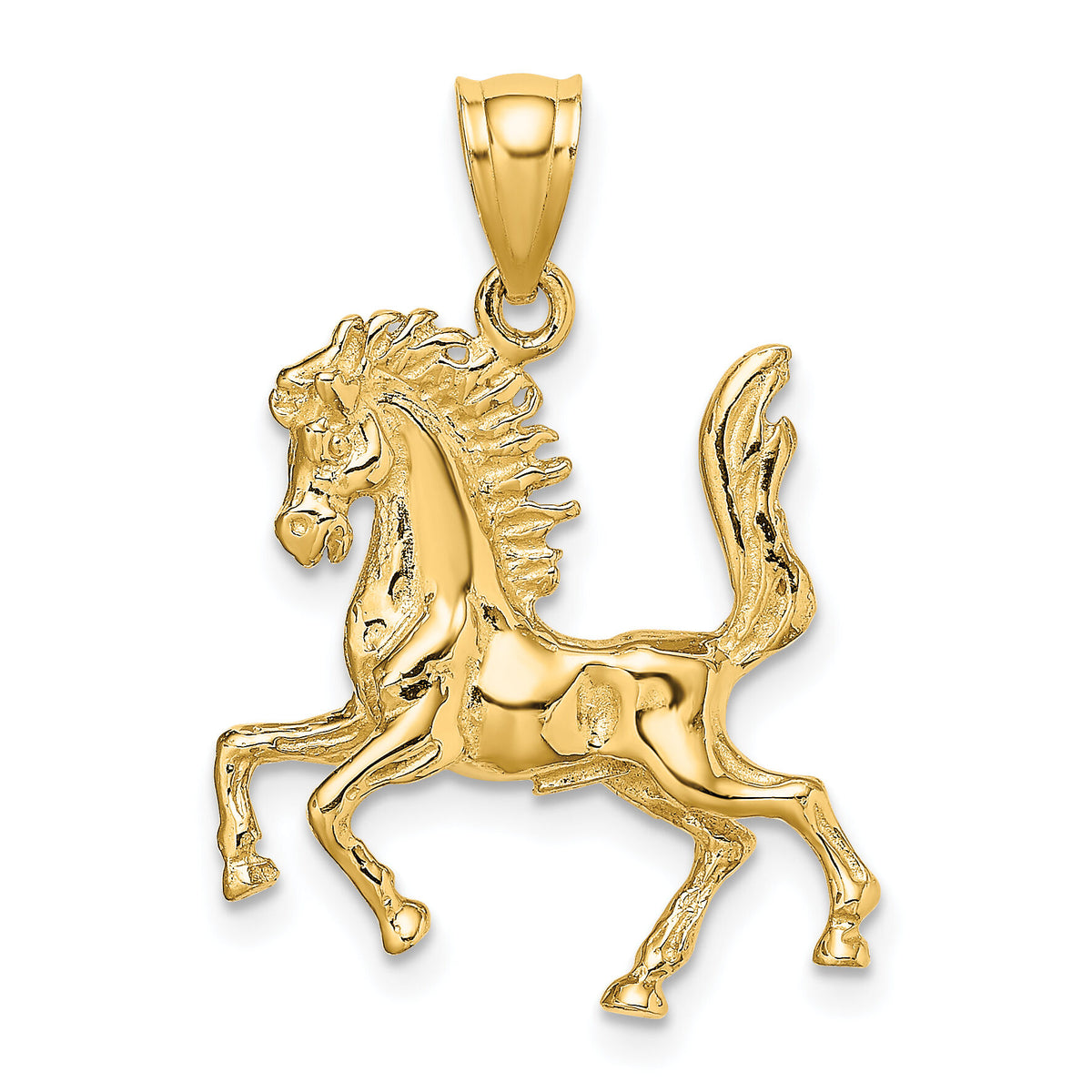14K 3-D Horse Charm-K6546