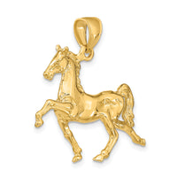 14K 3-D Tennessee Walking Horse Charm-K6577