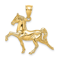 14K 3-D Tennessee Walking Horse Charm-K6577