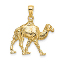 14K 3-D Camel Charm-K6580