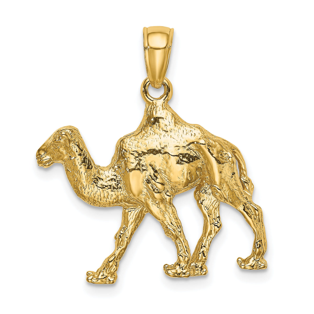 14K 3-D Camel Charm-K6580