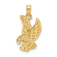 14K Eagle Landing Charm-K6586