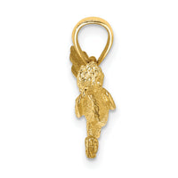 14K 3-D Road Runner Charm-K6588
