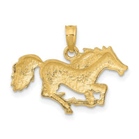 14K Running Horse Charm-K6591