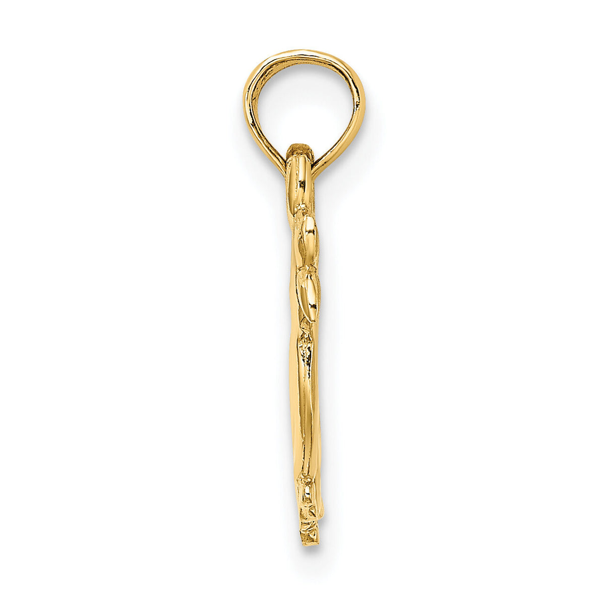 14K 3-D Two Ducks Charm-K6594
