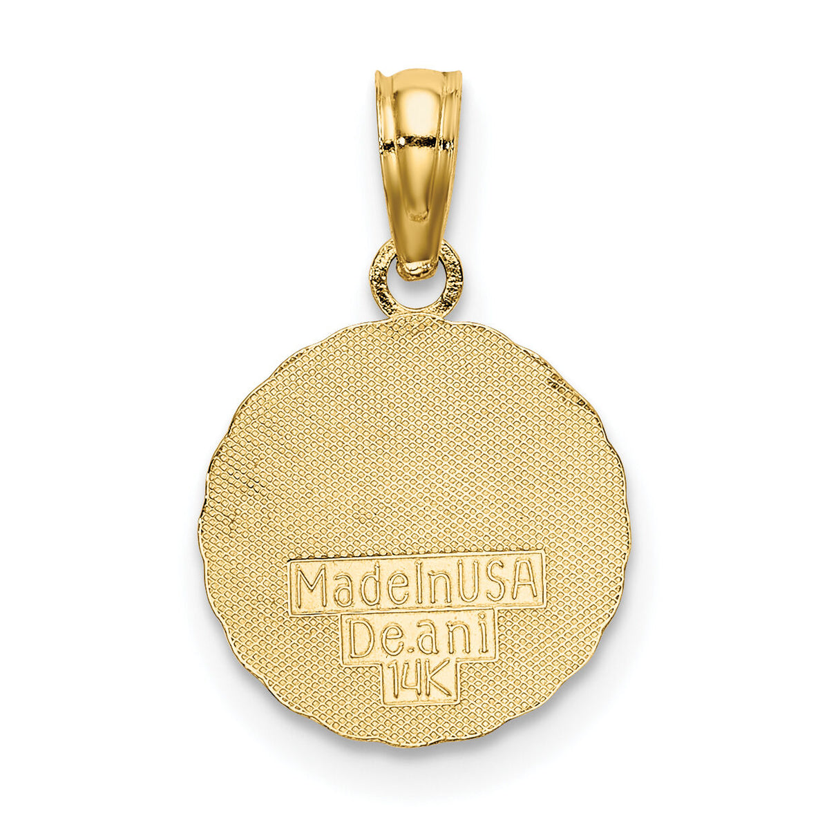 14K Sun Charm-K6620