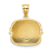 14K w/Enamel Cheeseburger Charm-K6800