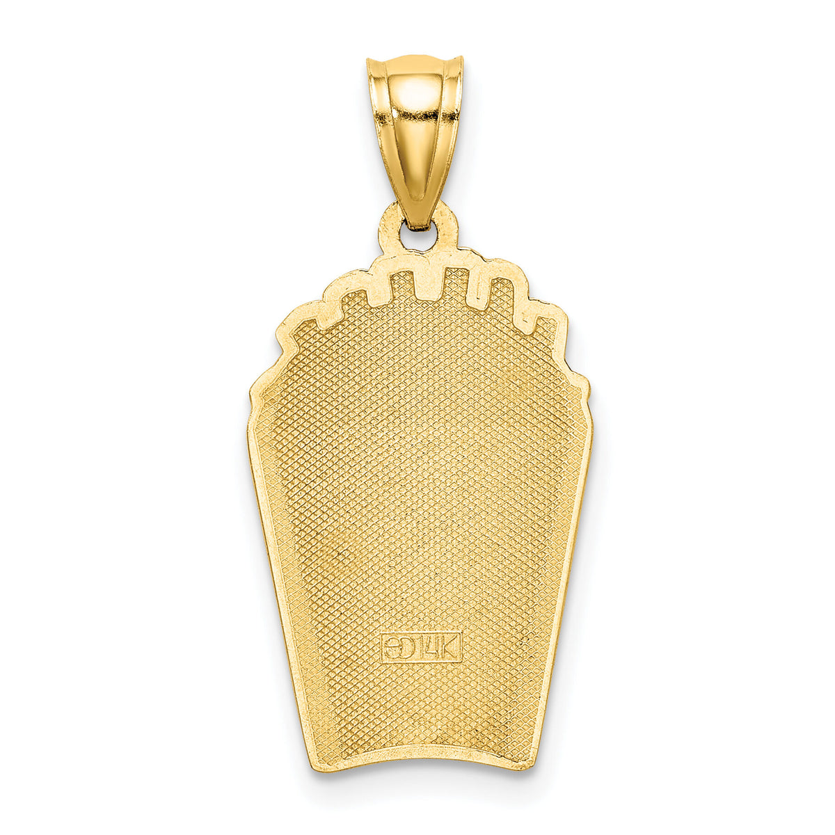 14K w/Enamel French Fries Charm-K6801