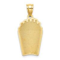 14K w/Enamel French Fries Charm-K6801
