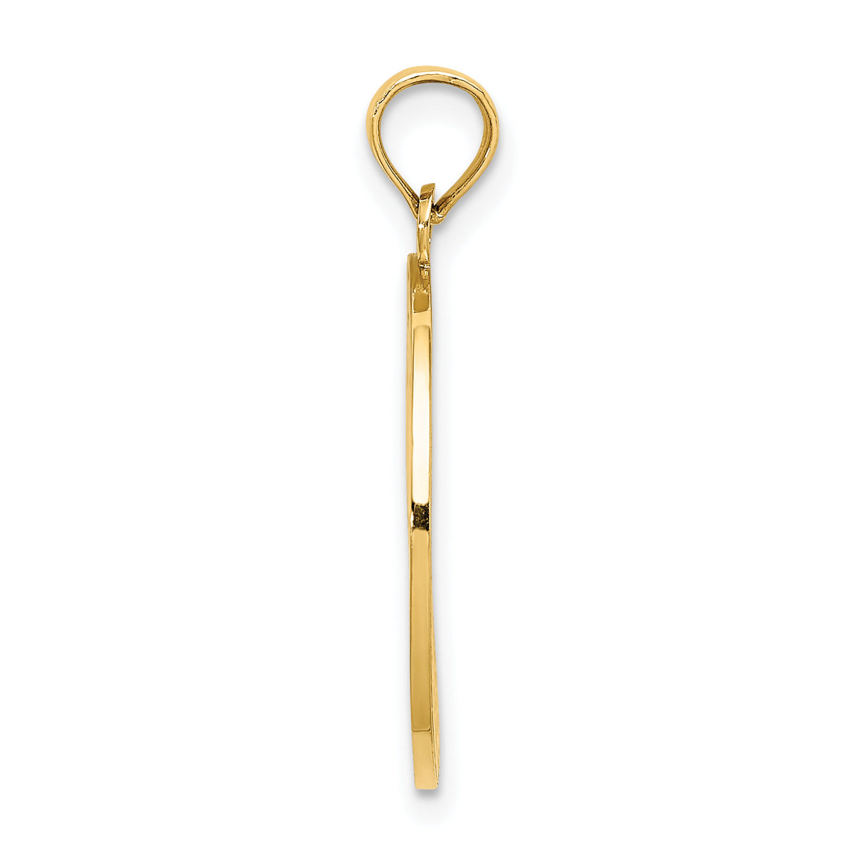14K TRAVERSE CITY MI Enamel Cherry Charm-K6898