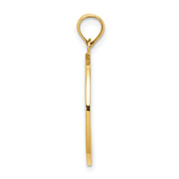 14K TRAVERSE CITY MI Enamel Cherry Charm-K6898