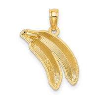 14K w/ Enamel 2-D Bananas Charm-K6908