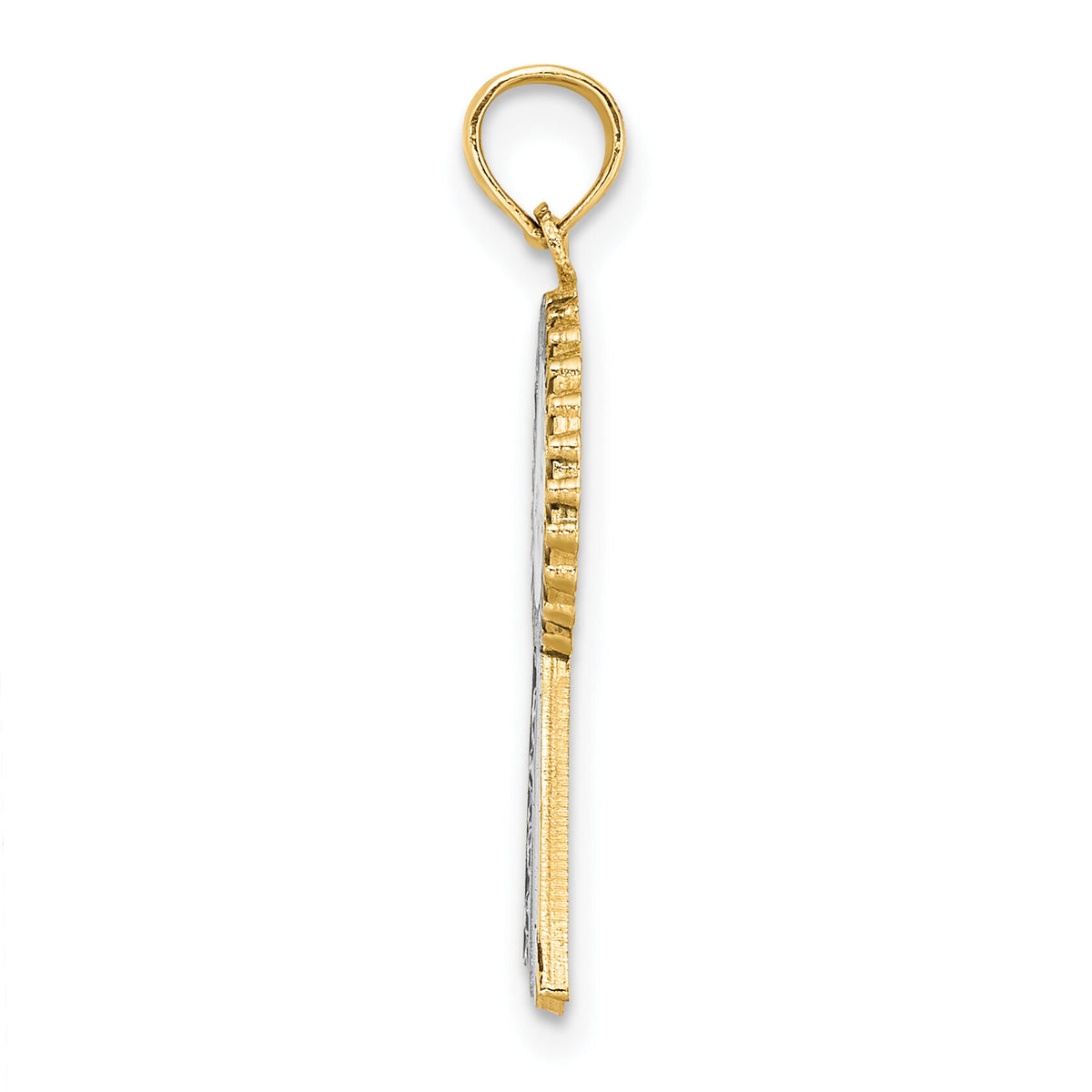 14K Enamel 1st PLACE Ribbon Charm-K6964