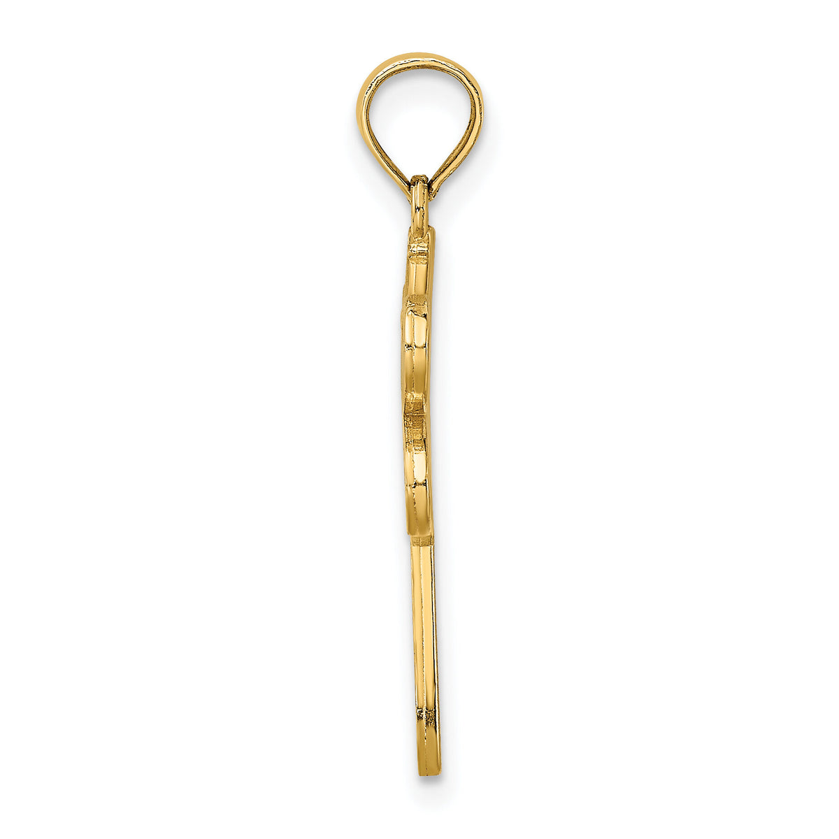 14K Multi Color Enamel Dragonfly Charm-K6986
