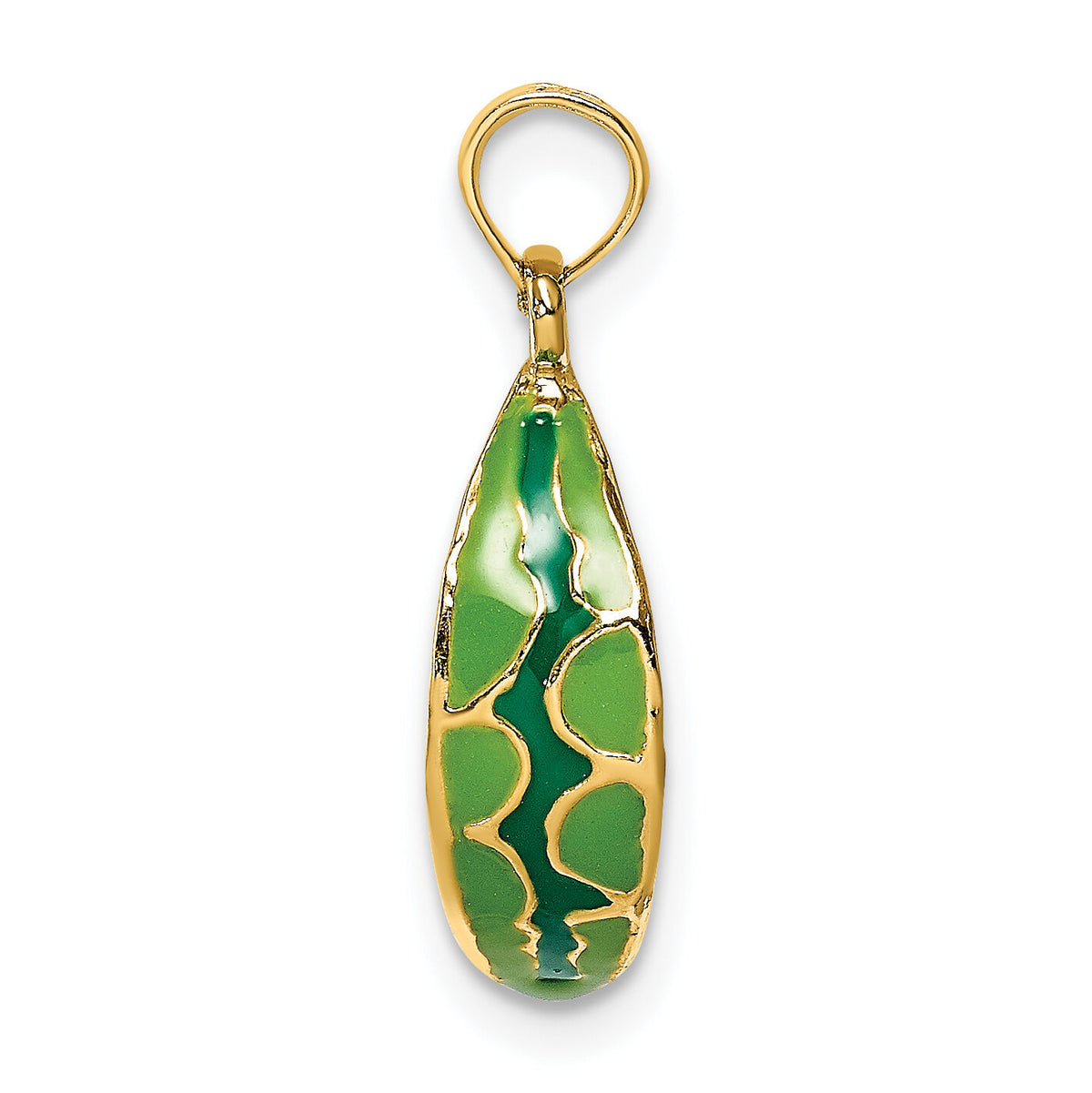 14K w/ Enamel 3-D Watermelon Charm-K7012