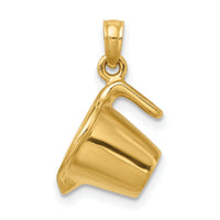 14K w/ Enamel 3-D Measuring Cup Charm-K7023