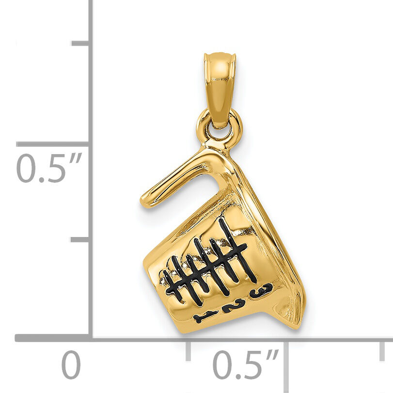 14K w/ Enamel 3-D Measuring Cup Charm-K7023