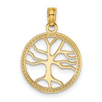 14K Small Family Tree Charm-K7139
