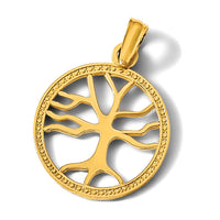 14K Small Family Tree Charm-K7139