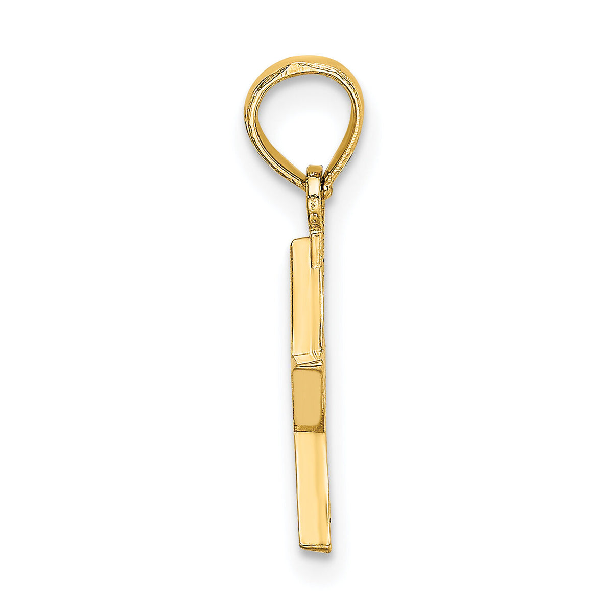 14K Cut-out Star Charm-K7141