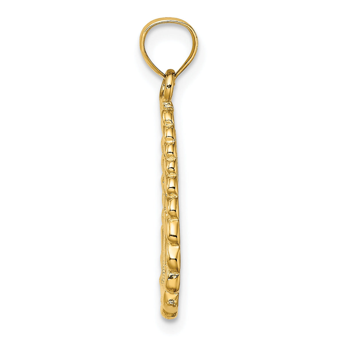 14K Chicago Skyline/Willis Tower Teardrop Charm-K7145