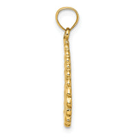 14K Chicago Skyline/Willis Tower Teardrop Charm-K7145