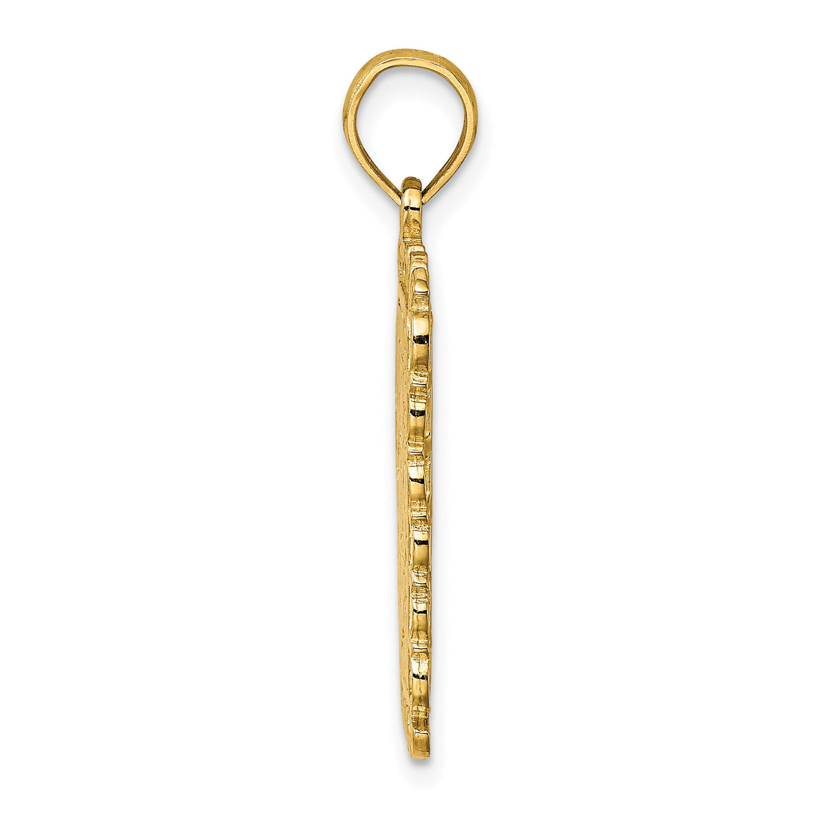 14K King Playing Card Charm-K7160