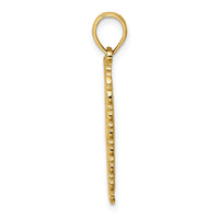 14K Hearts w/ Ace Playing Cards Charm-K7161