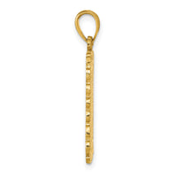 14K Jack of Hearts Pendant-K7162