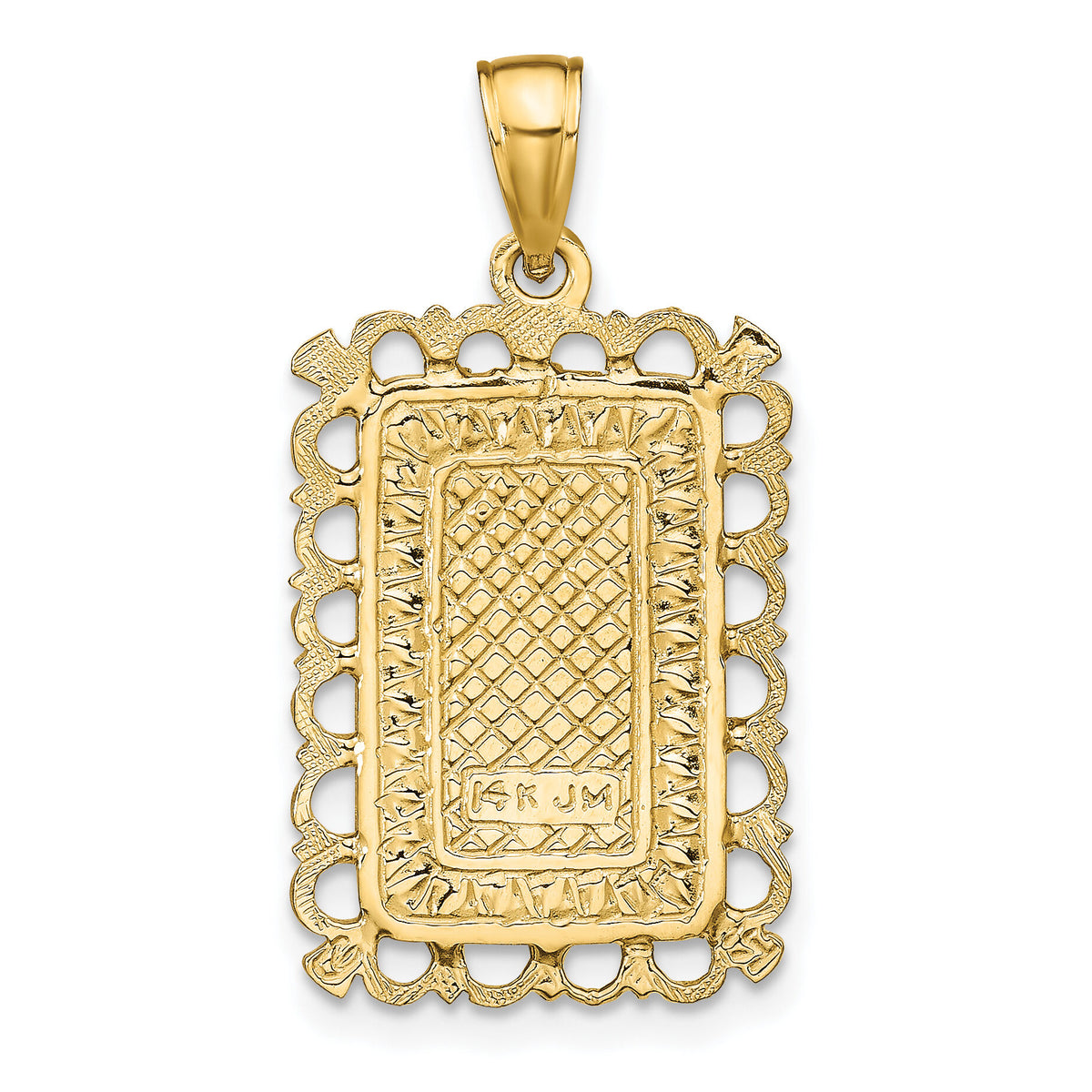 14K Jack of Hearts Pendant-K7162