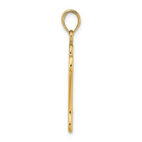 14K Cut-Out Polished Dog Bone Charm-K7166