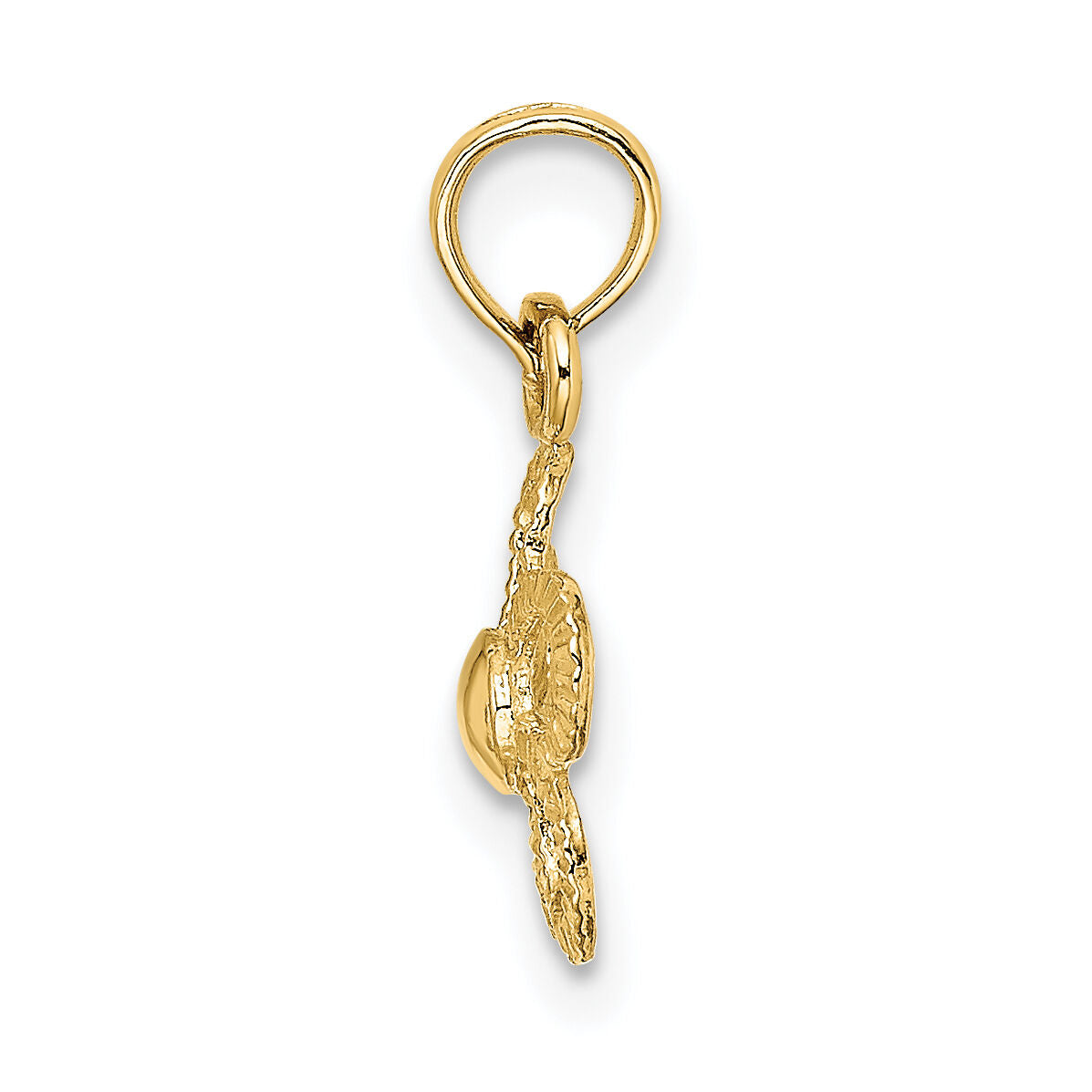 14k Mini Daisy Flower Charm-K7179