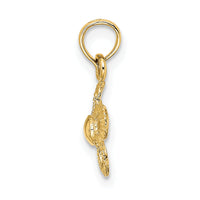 14k Mini Daisy Flower Charm-K7179
